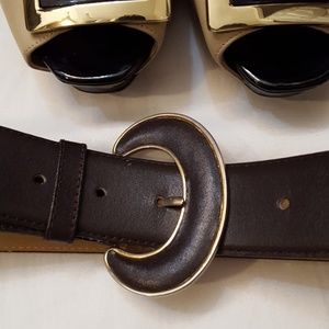Brown Leather Belt